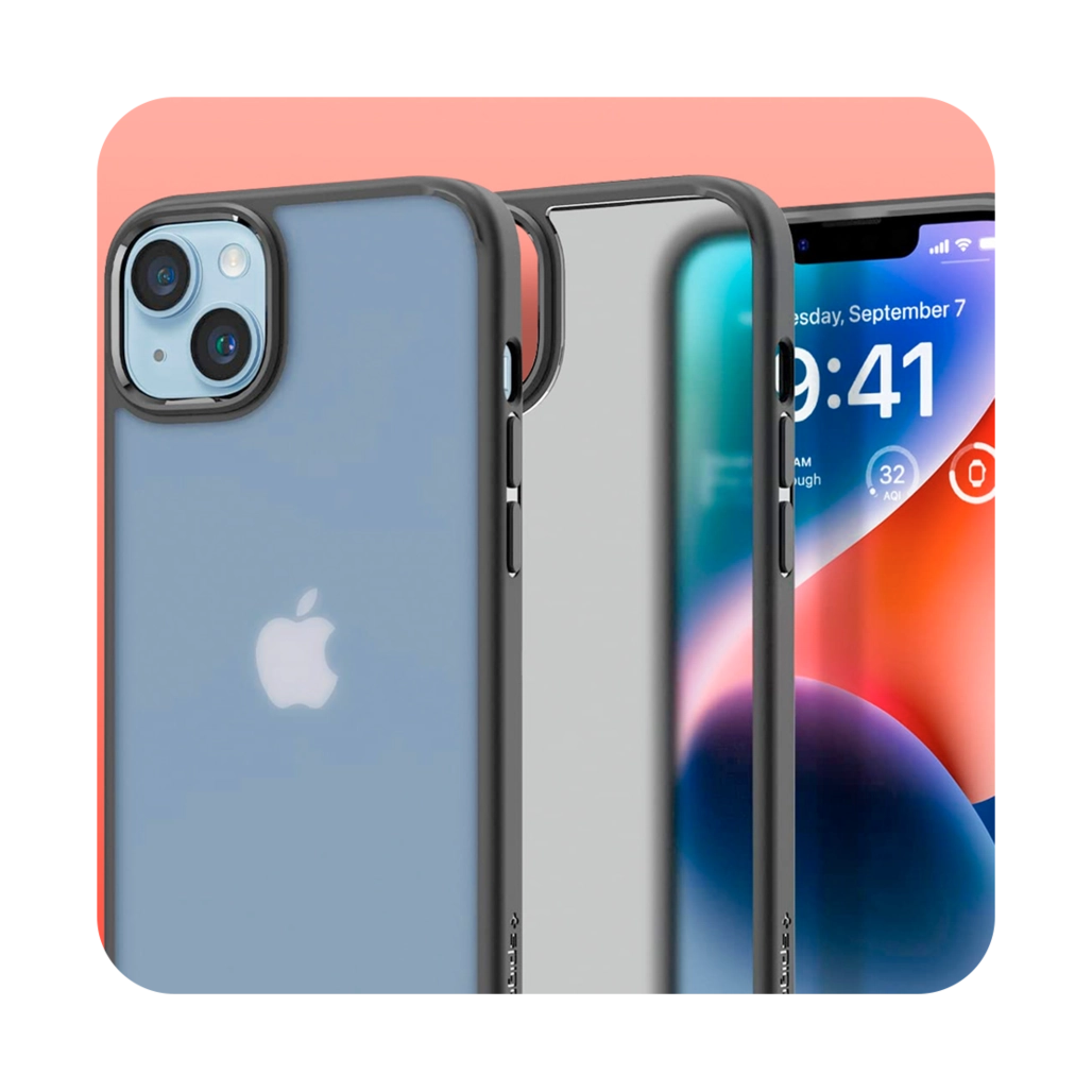 محافظ مقاوم و شفاف آیفون 14 پلاس