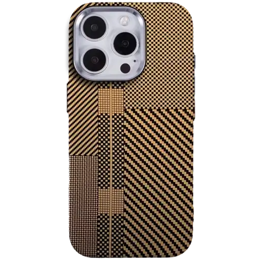 قاب مگ سیف آیفون 16 پرو مکس طرح فیبر کربن صحرایی مدل RMO