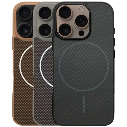 قاب مگ سیف آیفون 16 پرو مکس طرح فیبر کربن مدل Tadamall